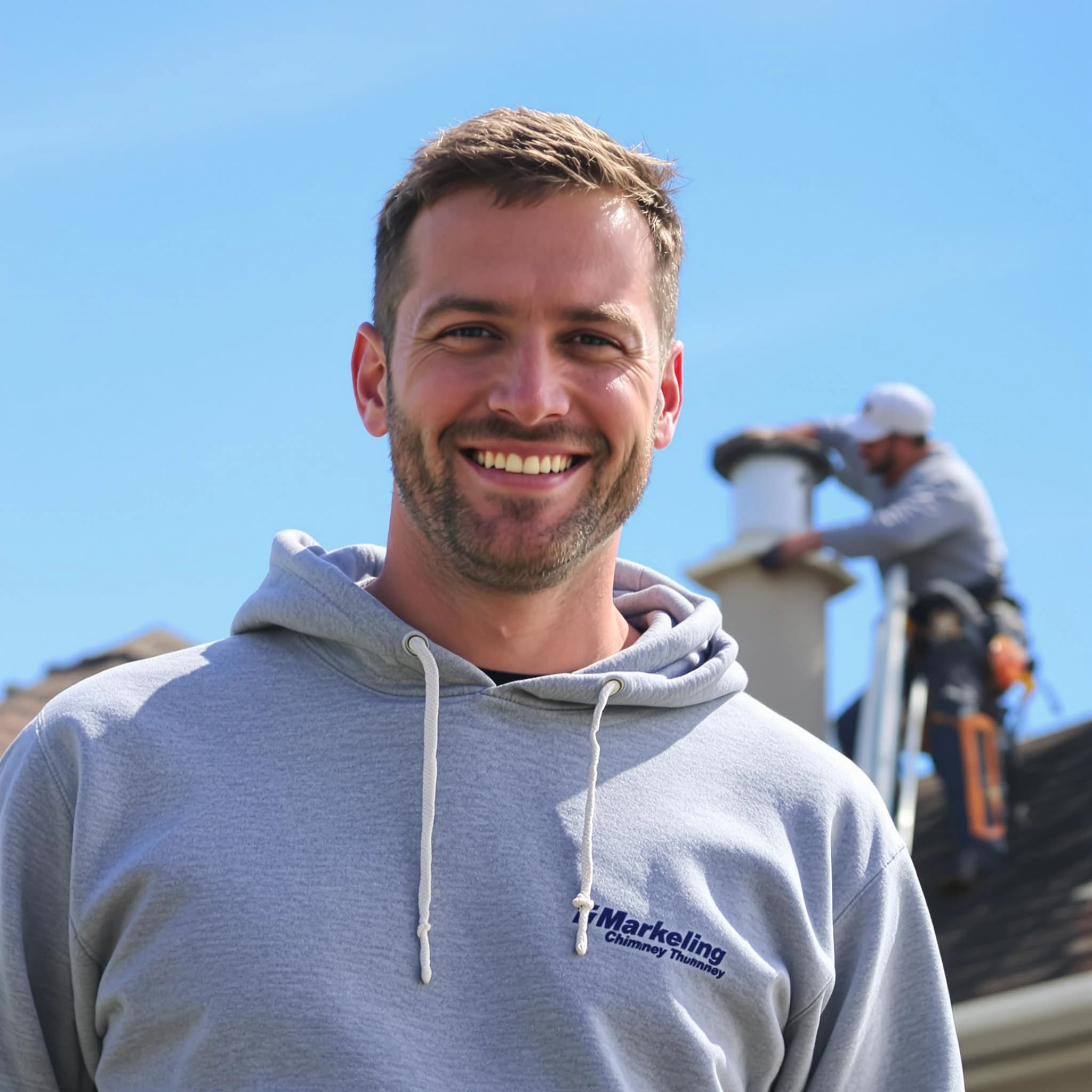 The Herriman Chimney Sweep team.