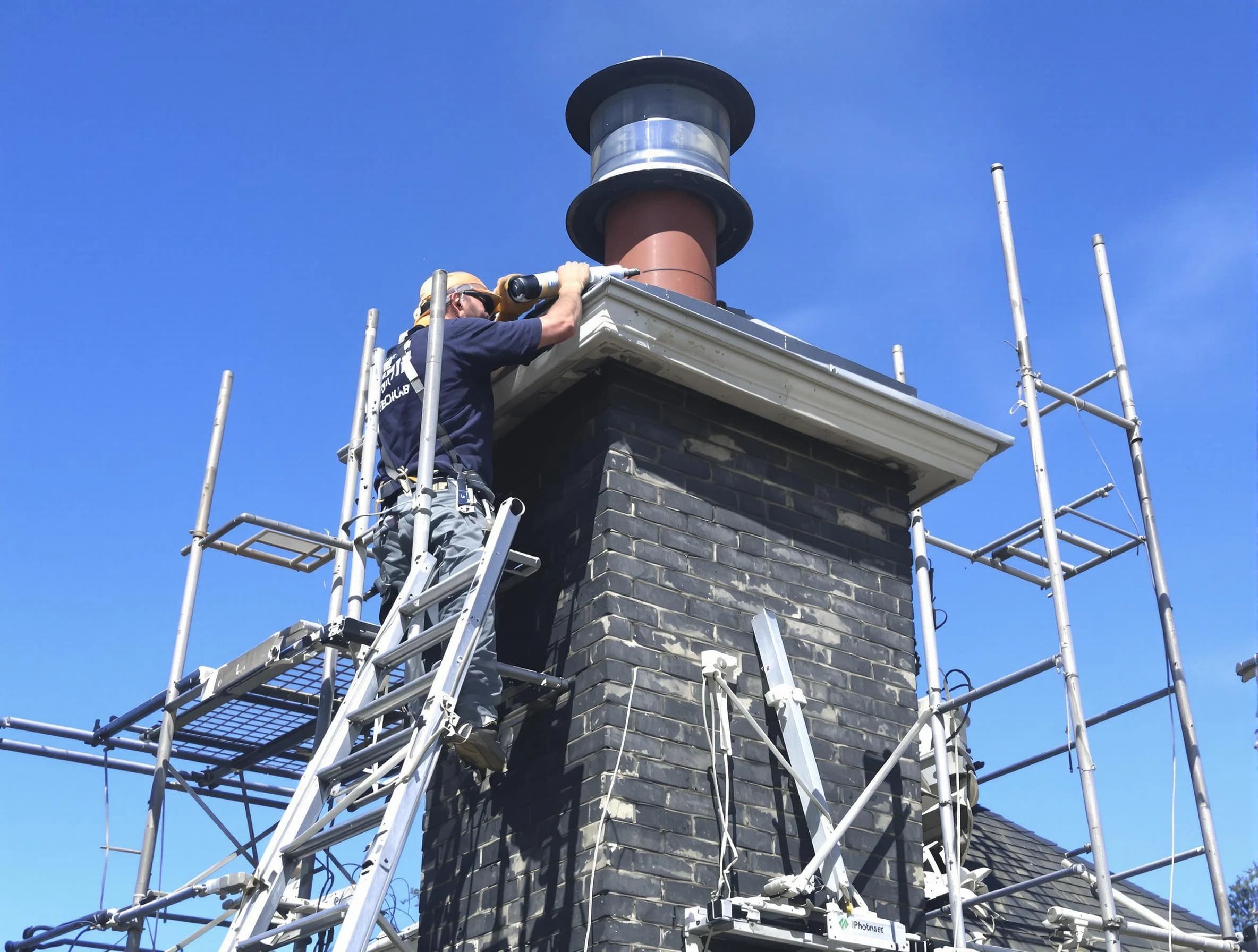 Sturdy chimney crown finished by Herriman Chimney Sweep in Herriman, UT