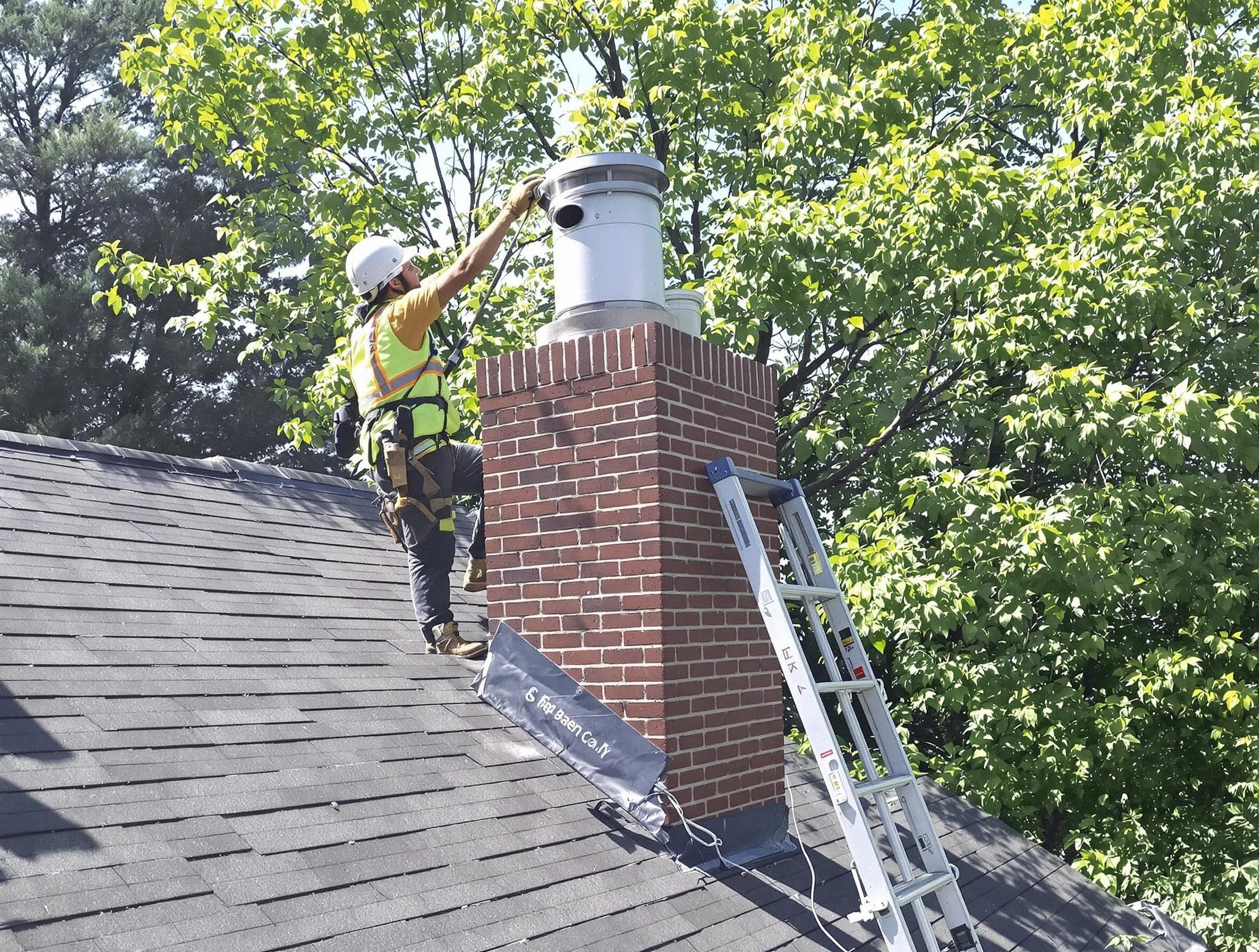 Chimney liner inspection by Herriman Chimney Sweep in Herriman, UT