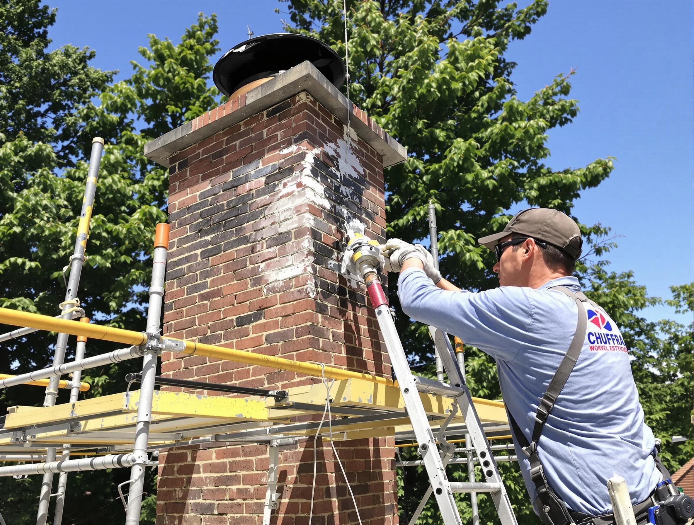 Structural chimney repair by Herriman Chimney Sweep in Herriman, UT