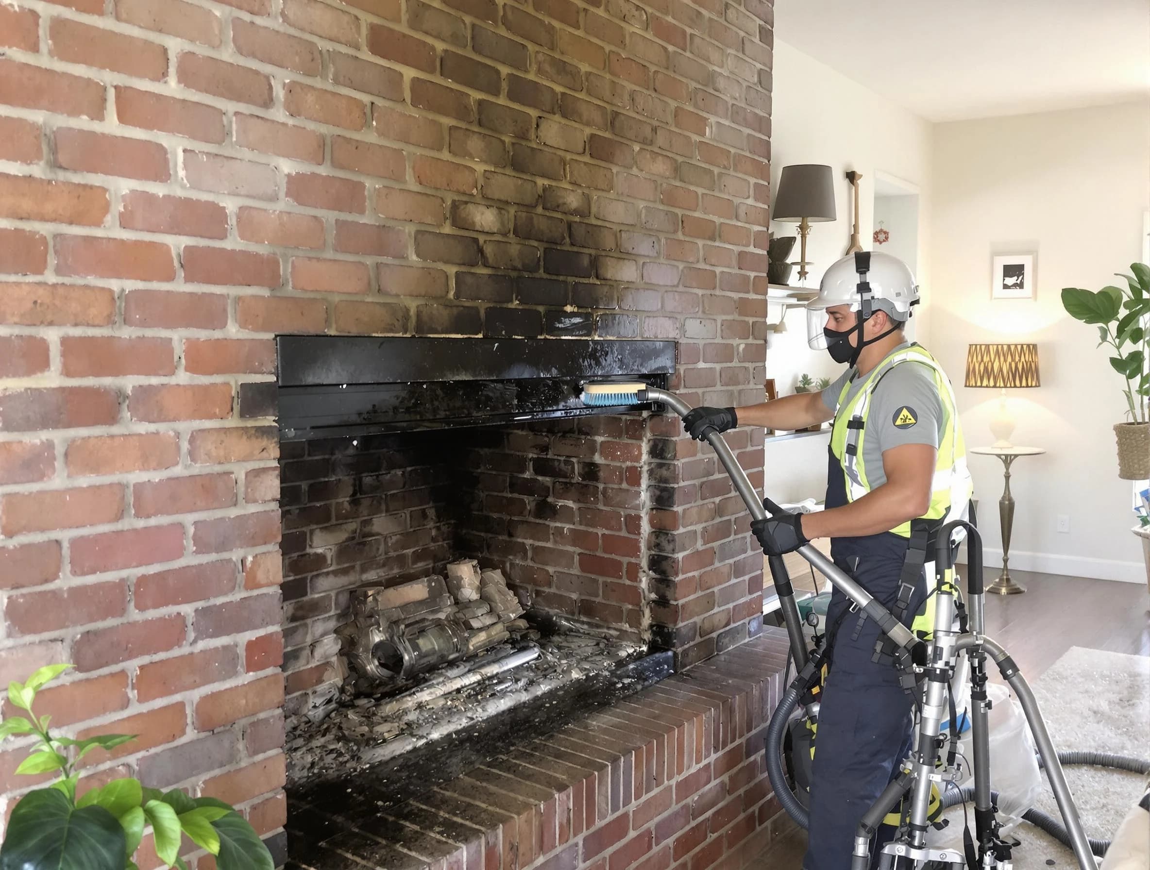 Herriman Chimney Sweep providing fireplace cleaning services in Herriman, UT