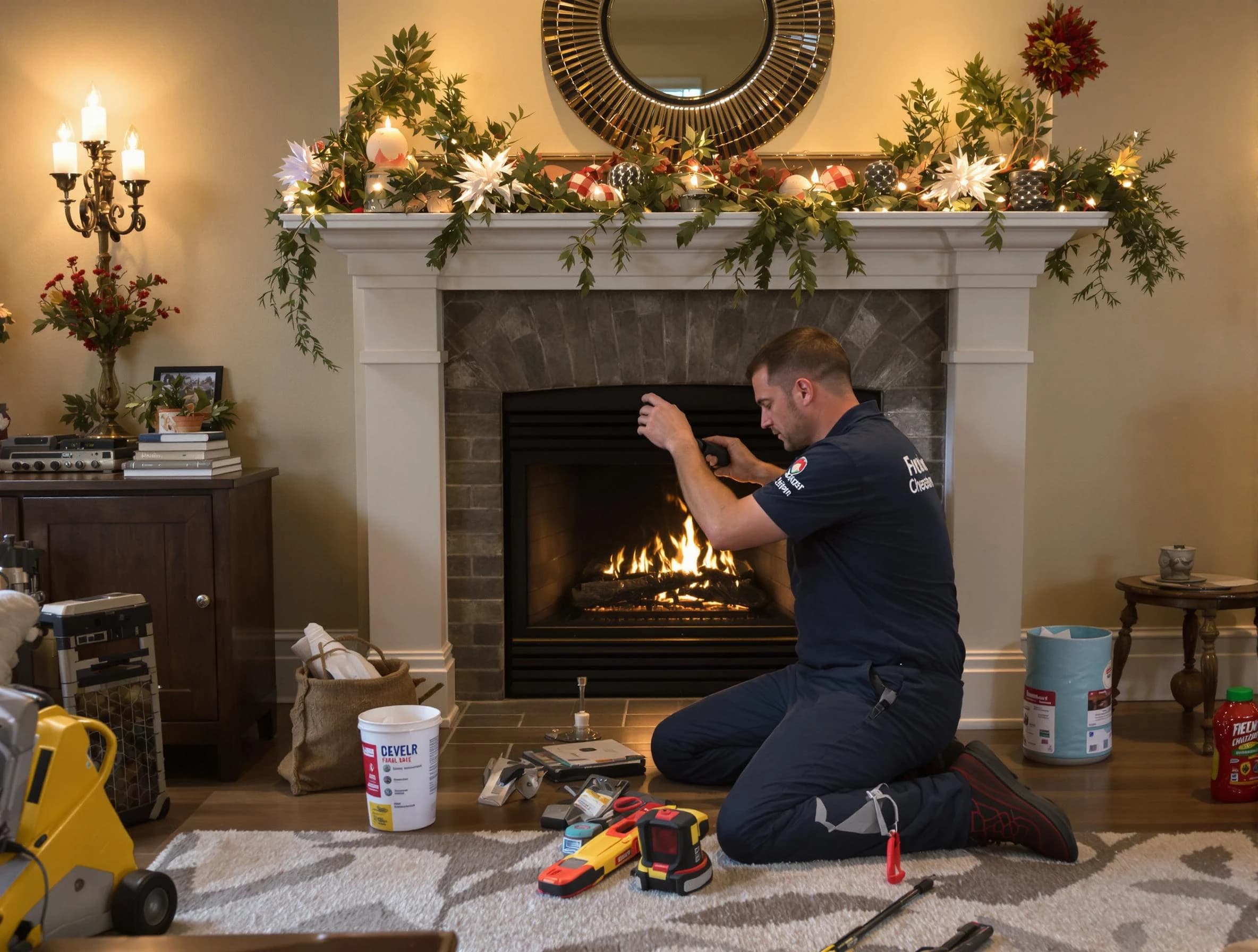 Herriman Chimney Sweep offering fireplace maintenance services in Herriman, UT
