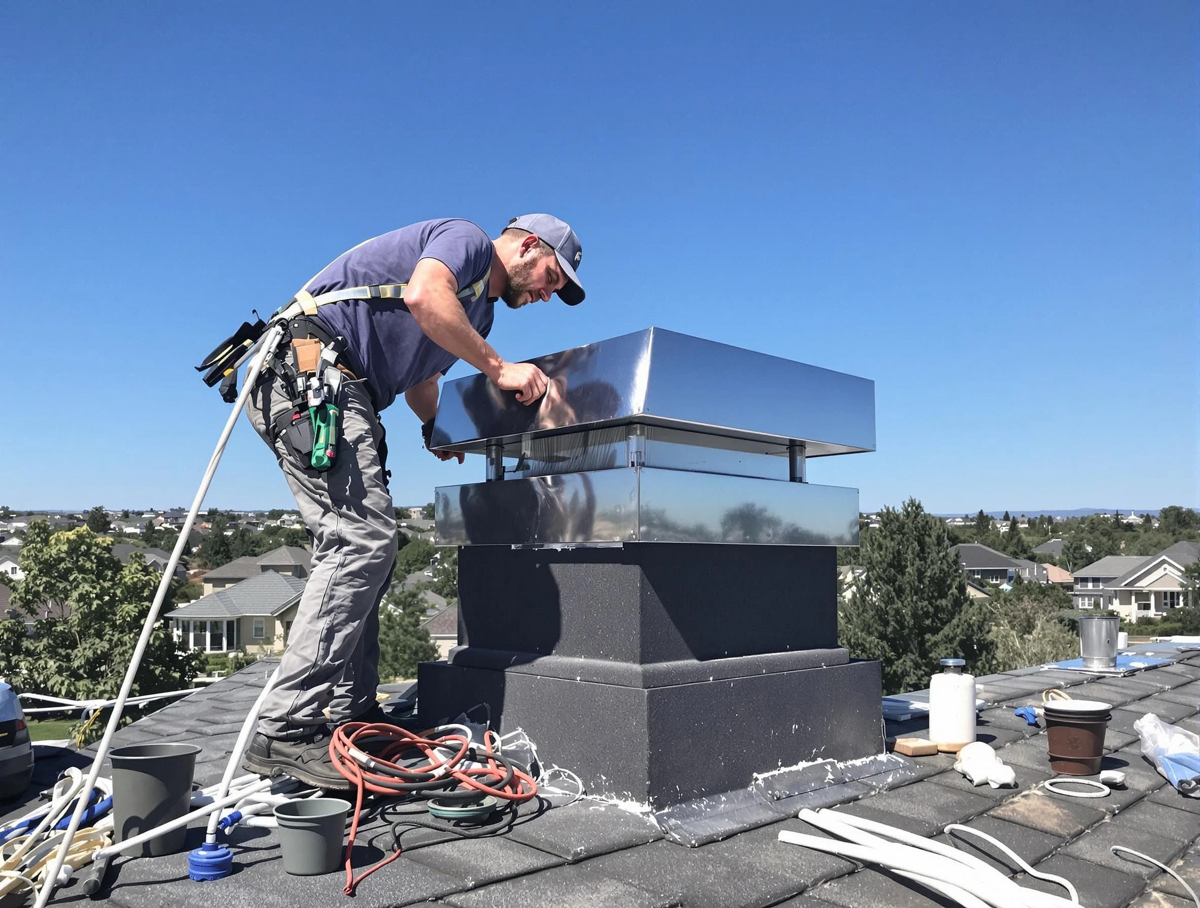 Chimney Cap Services service in Herriman, UT