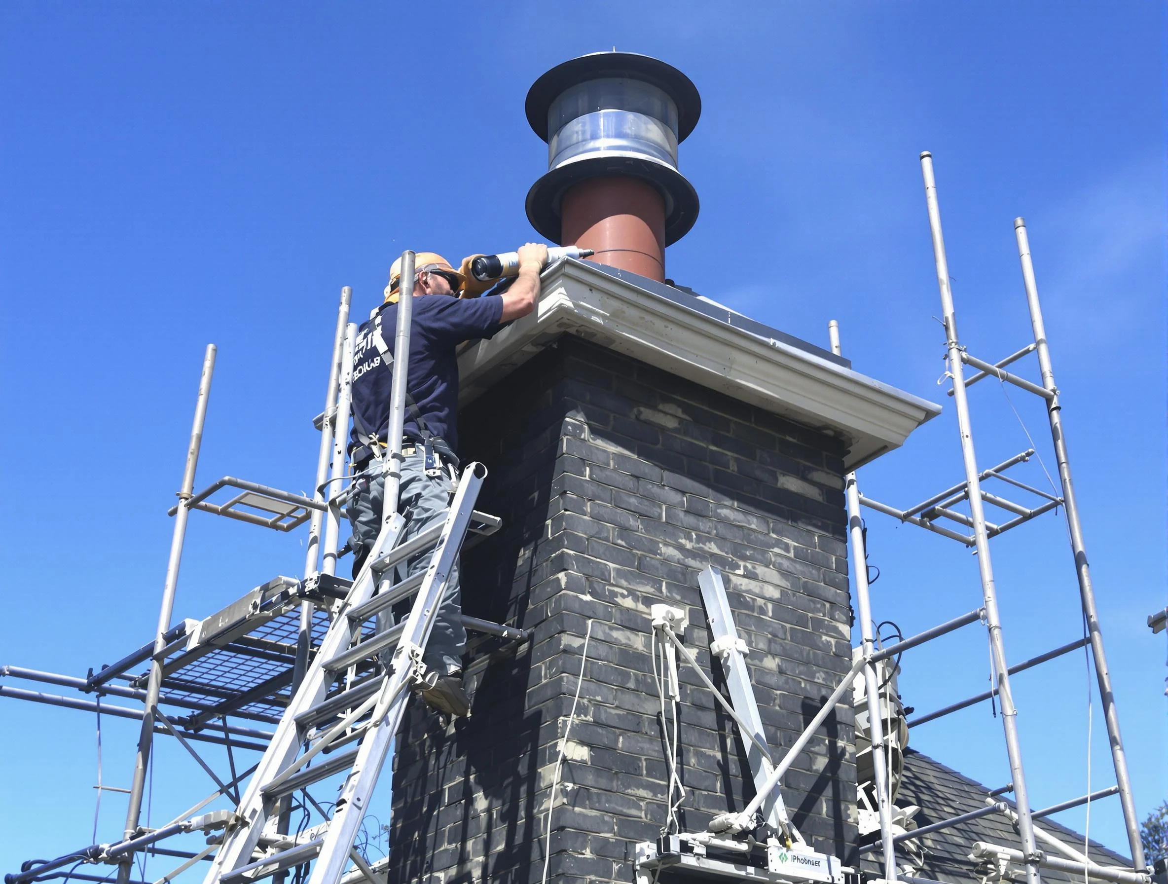 Sturdy chimney crown finished by Herriman Chimney Sweep in Herriman, UT